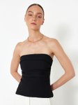 Trendyol Solid Strapless Tube Top view 4