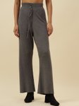 Beatnik Women Smart Loose Fit Mid-Rise Wide Leg Trousers view 4