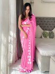 Anouk Floral Pure Cotton Saree