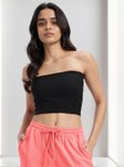 Moda Rapido Women Tube Crop Top view 2