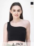 Mixfit Pack Of 2 Women Tank Crop Top view 3