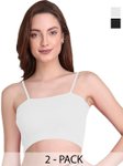 Mixfit Pack Of 2 Women Tank Crop Top view 2