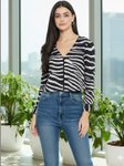 DressBerry Velvet Crop Top view 2