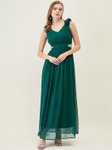 Aayu Self Design Cut-Outs Detail Georgette Maxi Dress view 4