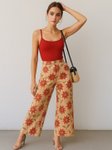 R.Code by The Roadster Life Co. Cotton Blend Crop Top view 1