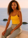 R.Code by The Roadster Life Co. Cotton Blend Crop Top view 4