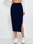 DIMPY GARMENTS Pencil Midi Skirt view 2