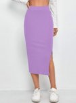 DIMPY GARMENTS Midi Pencil Skirt view 2