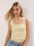 Trendyol Women Printed Shoulder Straps Top view 1