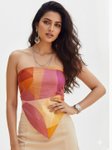 R.Code by The Roadster Life Co. Floral Print Off-Shoulder Tube Crop Top view 4