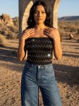 Legacy Aura Women Strapless Tube Crop Top view 4