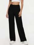 Selvia Edge Women Comfort Mid-Rise Loose Fit Wide Leg Trousers view 2
