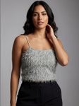 SZN Embellished Dotted Tie-Up Camisole Top view 2