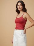 R.Code By The Roadster Life Co. Striped Cotton Top view 5