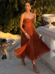 bebe Fit & Flare Midi Dress view 5