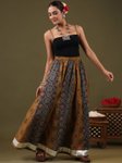 Rimeline Printed Pure Cotton Maxi Flared Skirts view 2