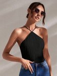 Stylecast X Slyck Halter Neck Top view 1