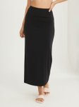 Zivame Beige Straight Midi Pure Cotton Skirt view 1