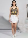 Kotty Cotton Crochet Crop Top view 2