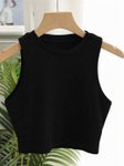 GLOWBERRY Cotton Crop Top view 3