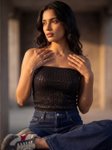 Legacy Aura Women Strapless Tube Crop Top view 5