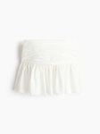 H&M Ruched-Waist Mini Skirt view 2