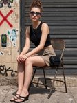 STRV Women Pure Cotton Mini Wrap Skirt view 2