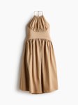 H&M Ruched Halterneck Dress view 1