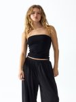 H&M Gathered Tube Top view 2