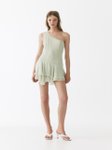 H&M Flounced One-shoulder Dress view 1
