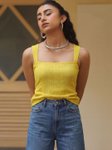 Anayna Print Ethnic Cotton Top view 3