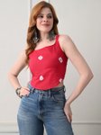Ethnic Motifs Printed Square Neck Pure Cotton Tops view 2
