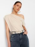 Trendyol One Shoulder Cap Sleeves Top view 4