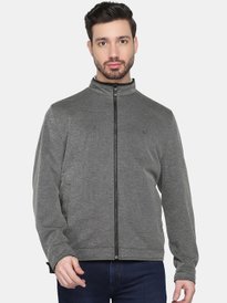 Buy Van Heusen Flex Men Grey Open Front Jacket - Jackets for Men