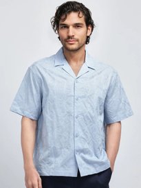 Buy RARE RABBIT Men Comfort Relaxed Fit Cuban Collar Floral