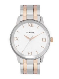 Buy Sonata Men Brown Analogue Watch NK77031NM02 Watches for Men 4451877 Myntra