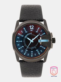 Diesel Orologio Uomo DZ4465 Mega Chief – Cronografo – Cassa 51mm – Acciaio Inox – Quadrante Blu Opaco - 2