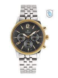 Buy Titan Men Silver Toned Analogue Watch NK1734SM01 Watches for Men 6542718 Myntra