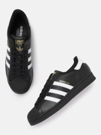 Men's leather adidas shoes top