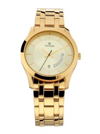 Buy Sonata Men Gold Toned Silver Toned Analogue Watch NK77002BM01 Watches for Men 4451651 Myntra