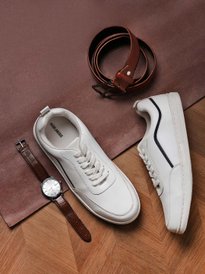 Buy BERZERI Men Navy Blue Snake Skin Textuerd Leather Mules