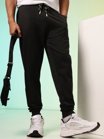 Buy Lawman pg3 Men Maroon Solid Joggers Track Pants for Men