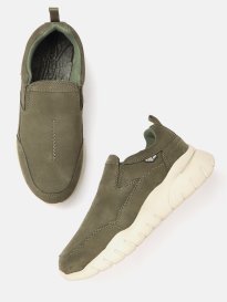 Buy Woodland Men Round Toe Textured Leather Slip On Shoes Casual Shoes for Men 25459500 Myntra