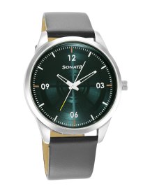 Buy Sonata Men Black Analogue Watch NK77031NM01 Watches for Men 4451950 Myntra