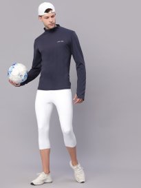 Buy UNDER ARMOUR Men White Solid Baseline Knee Tights Tights for Men 8903127 Myntra