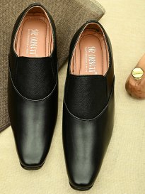 Buy Sir Corbett Men Black Semiformal Shoes Formal Shoes for Men 1221304 Myntra