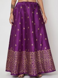 Buy Varanga Bandhani Printed A-line Maxi Skirt - Skirts for Buy Varanga Bandhani Printed A-line Maxi Skirt - Skirts for