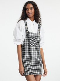 Buy DeFacto Solid Pinafore Dress - Dresses for Women 26851196 | Myntra