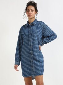 Buy Tommy Hilfiger Women Drop-Waist Dress - Dresses for Women 30569327 |  Myntra