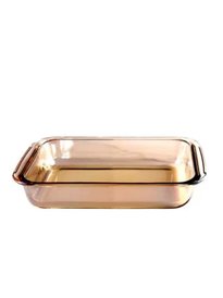 Buy USHA SHRIRAM Brown Glass Baking Dish Bakeware for Unisex
